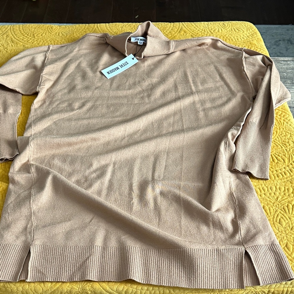 Beige Long Sleeve Sweater